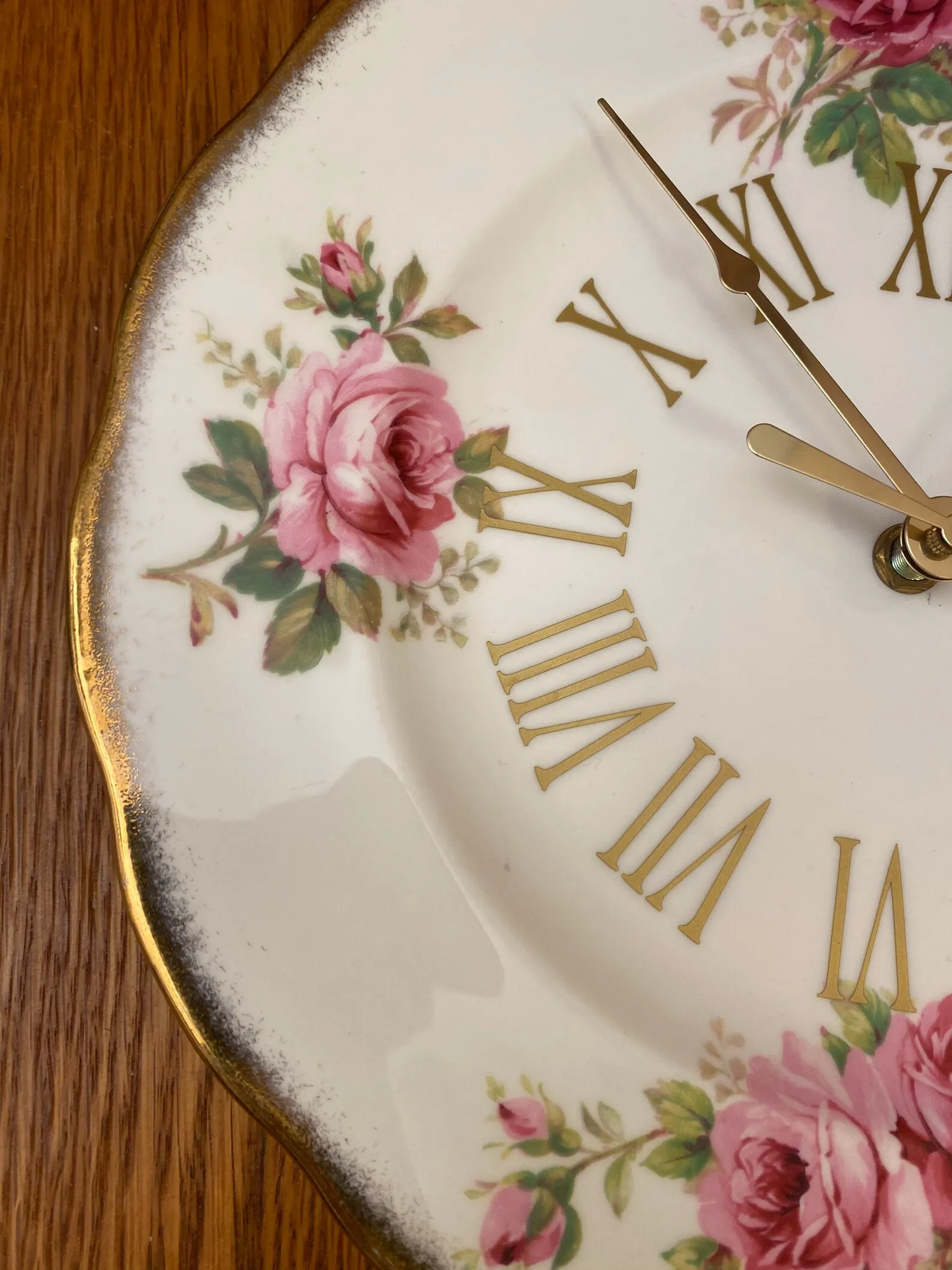 Royal Albert American Beauty Large Wall Clock - Image 2