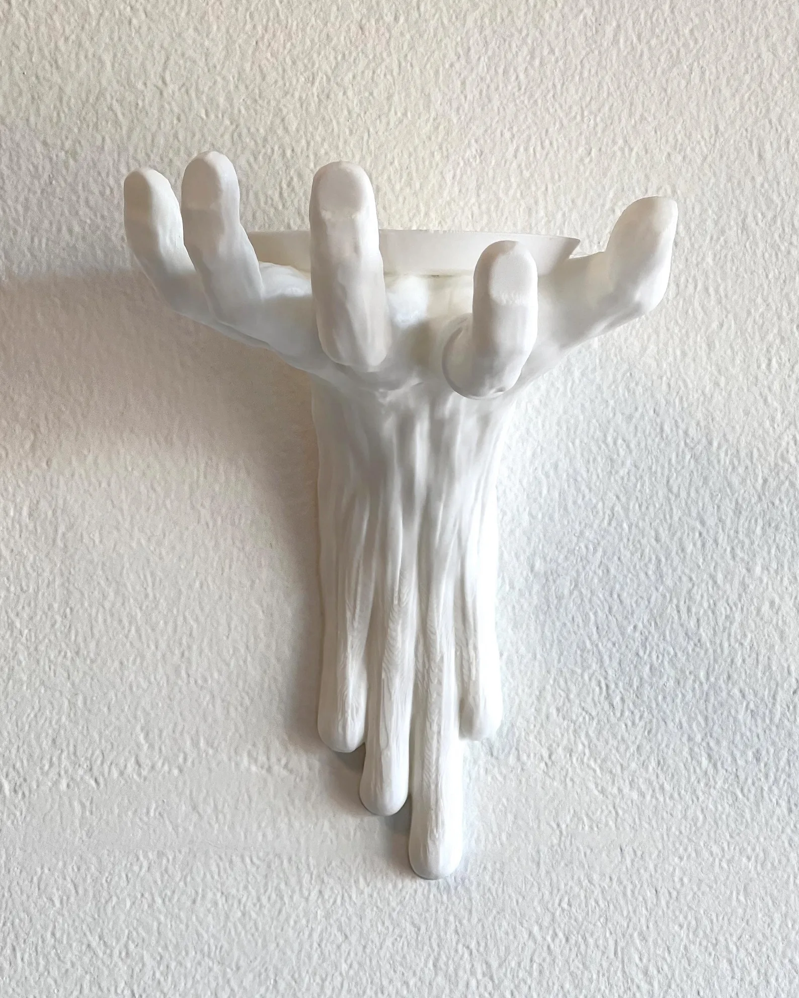 Hand Sculpture for Home Decor Wall shelf Unique Design