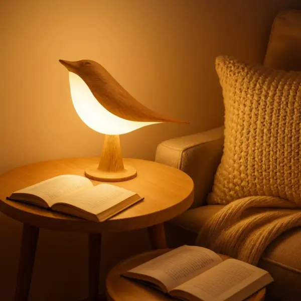 Modern Bird-Shaped Night Light
