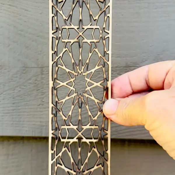 Dollhouse Wooden Decorative Panel